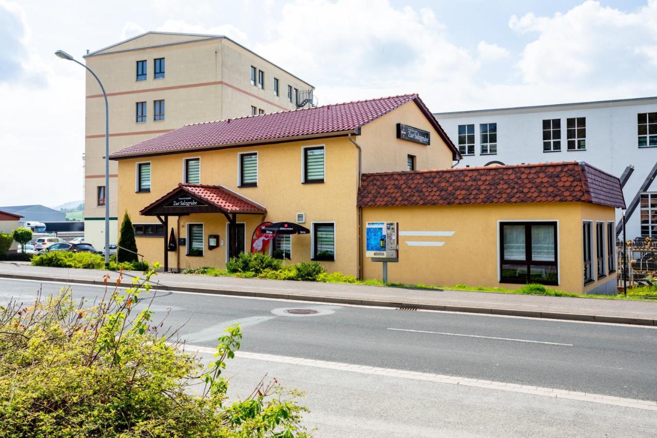 Pension & Gaststaette Zur Salzgrube Зондерсхаузен Экстерьер фото